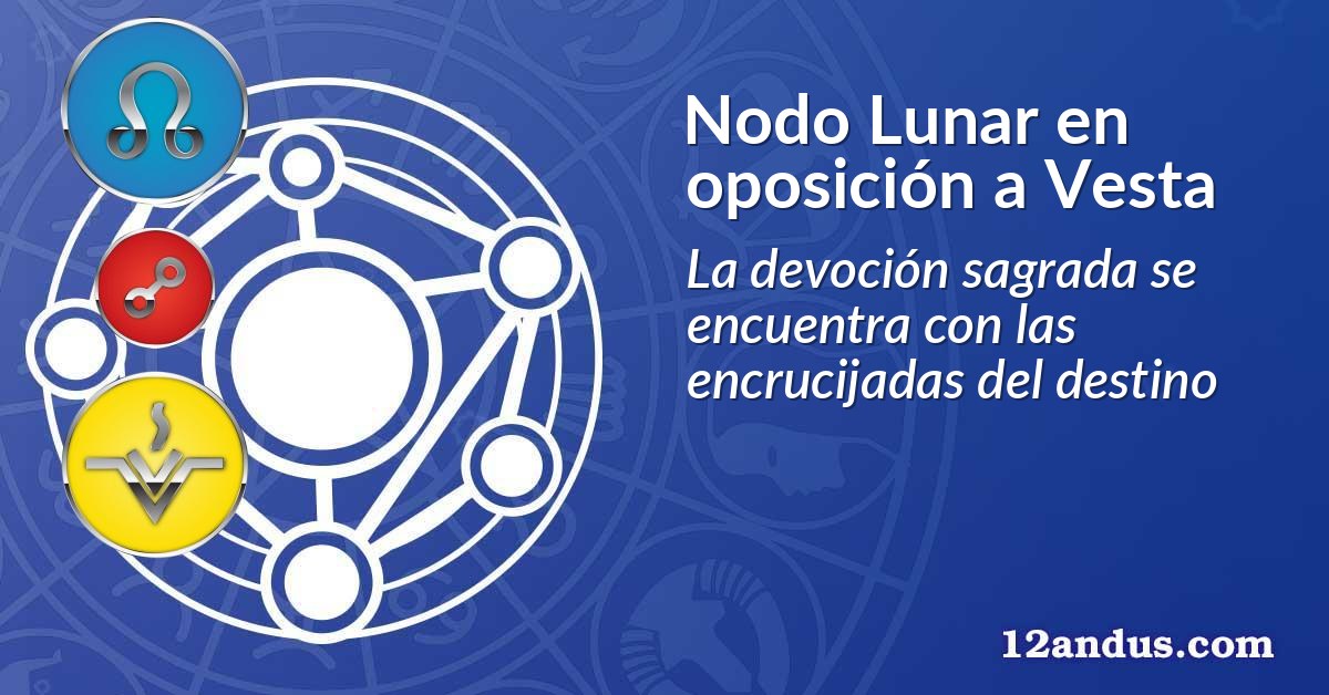 Nodo Lunar en oposición a Vesta