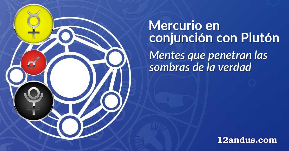 Mercurio en conjunción con Plutón