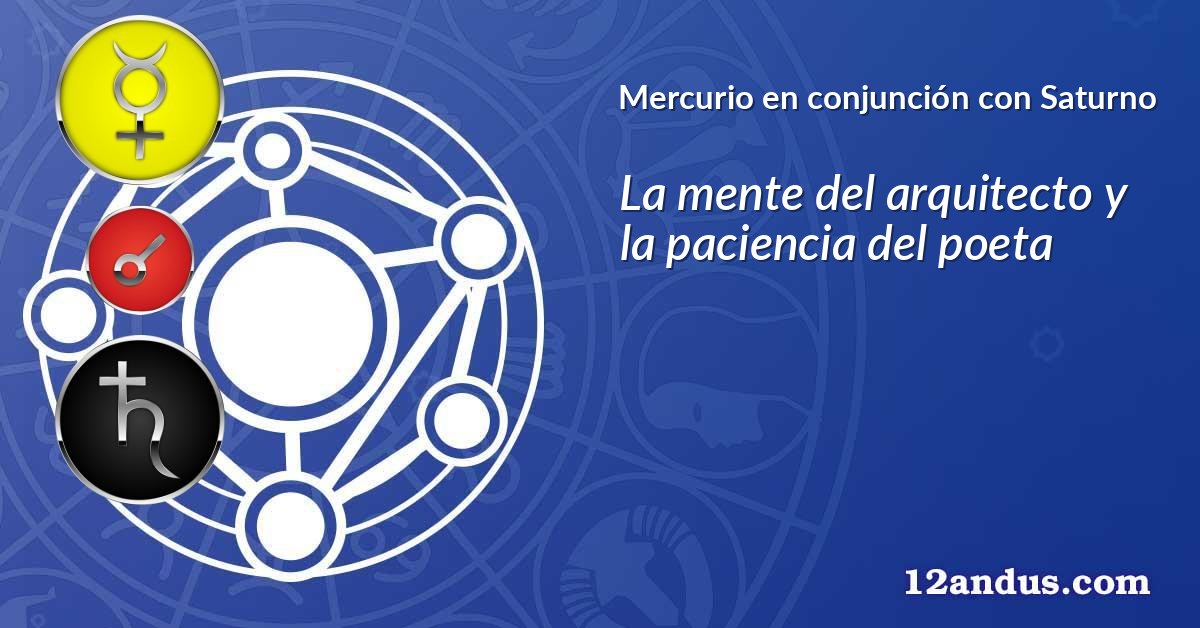 Mercurio en conjunción con Saturno
