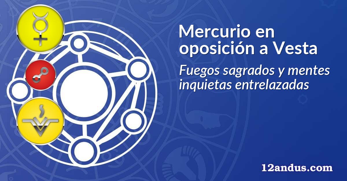 Mercurio en oposición a Vesta