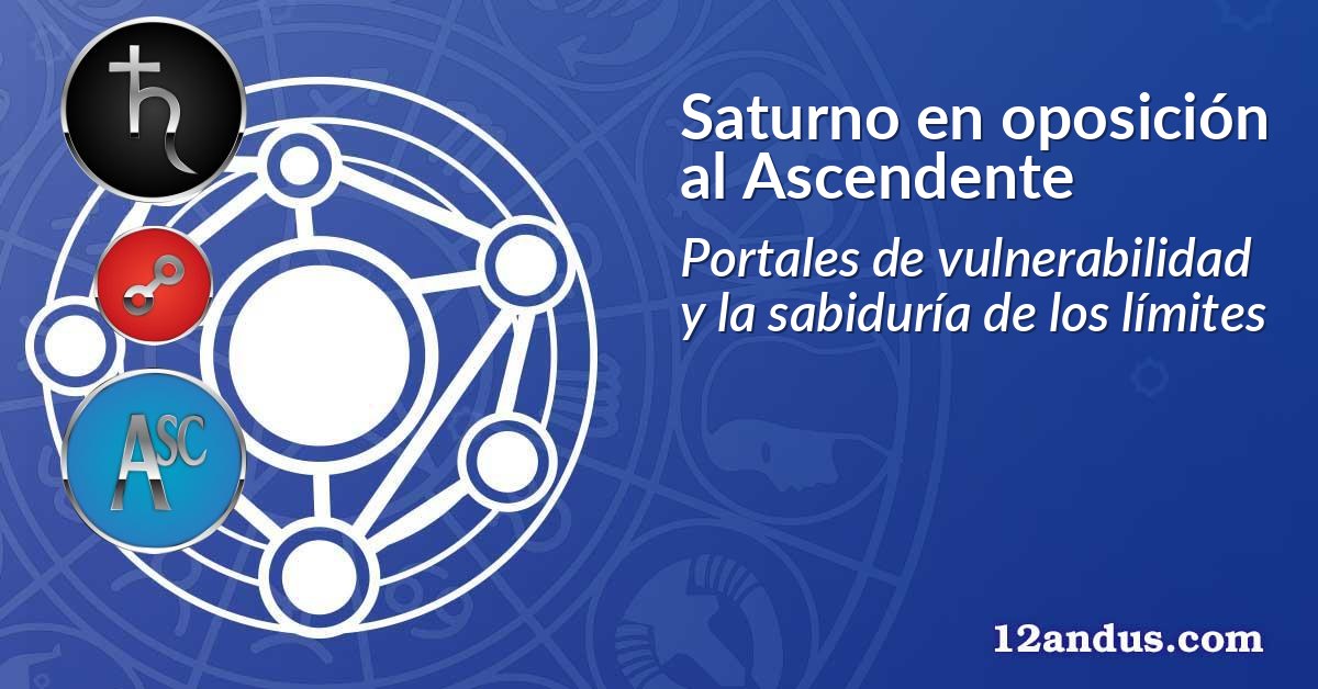Saturno en oposición al Ascendente