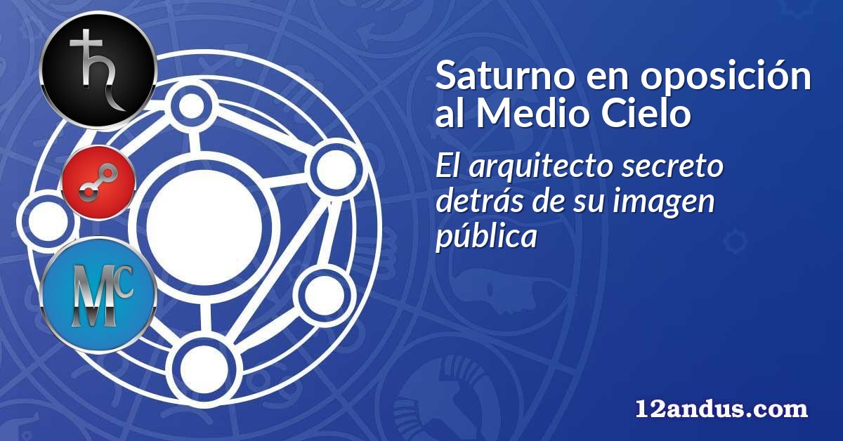 Saturno en oposición al Medio Cielo