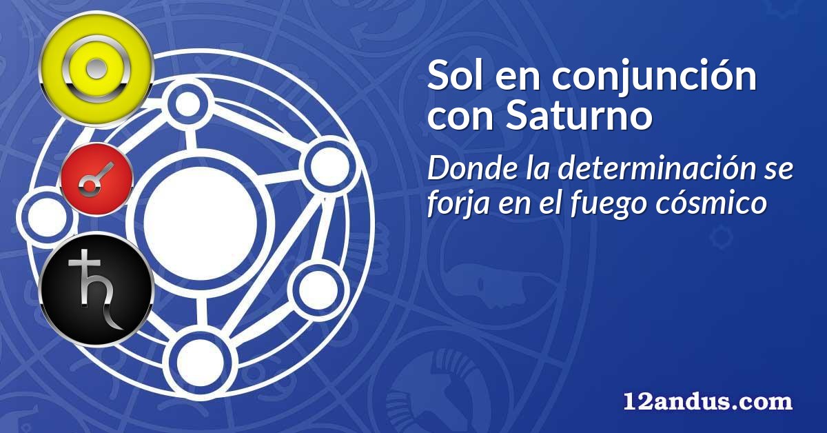 Sol en conjunción con Saturno