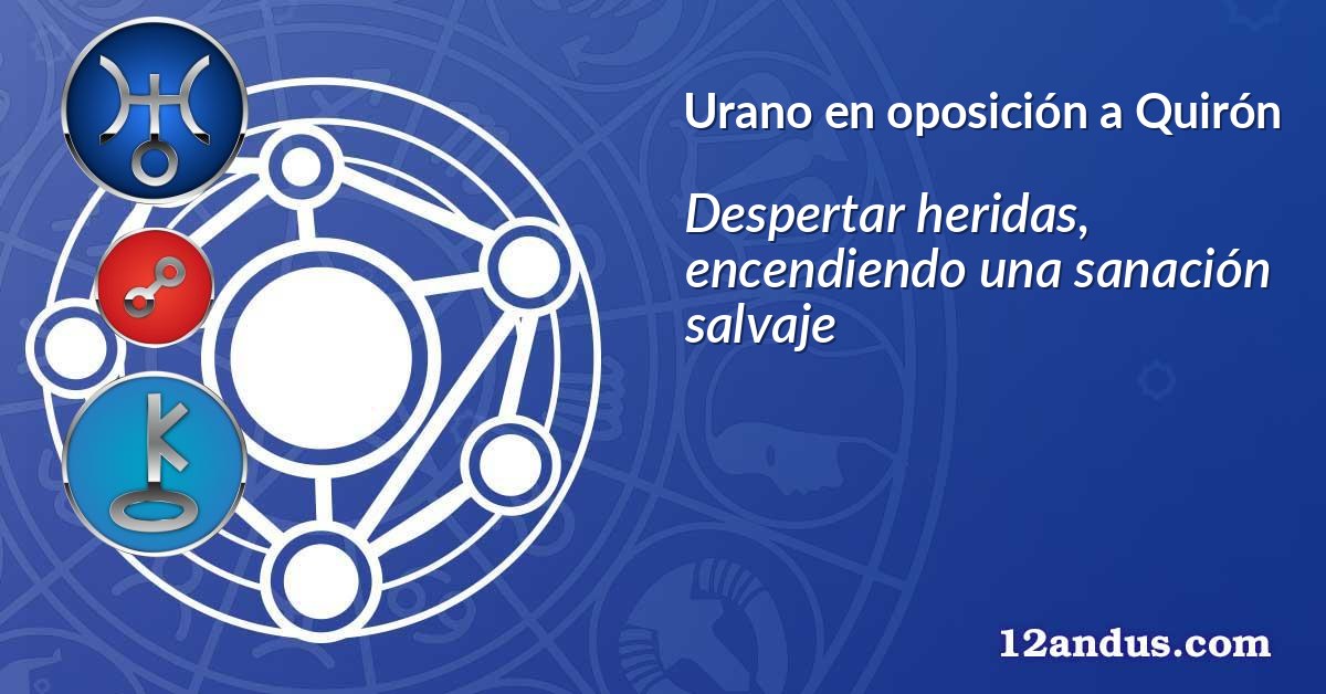Urano en oposición a Quirón