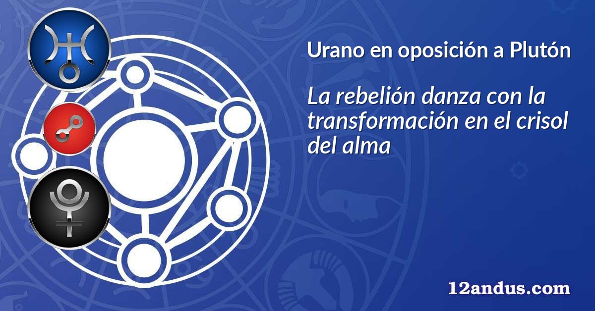Urano en oposición a Plutón