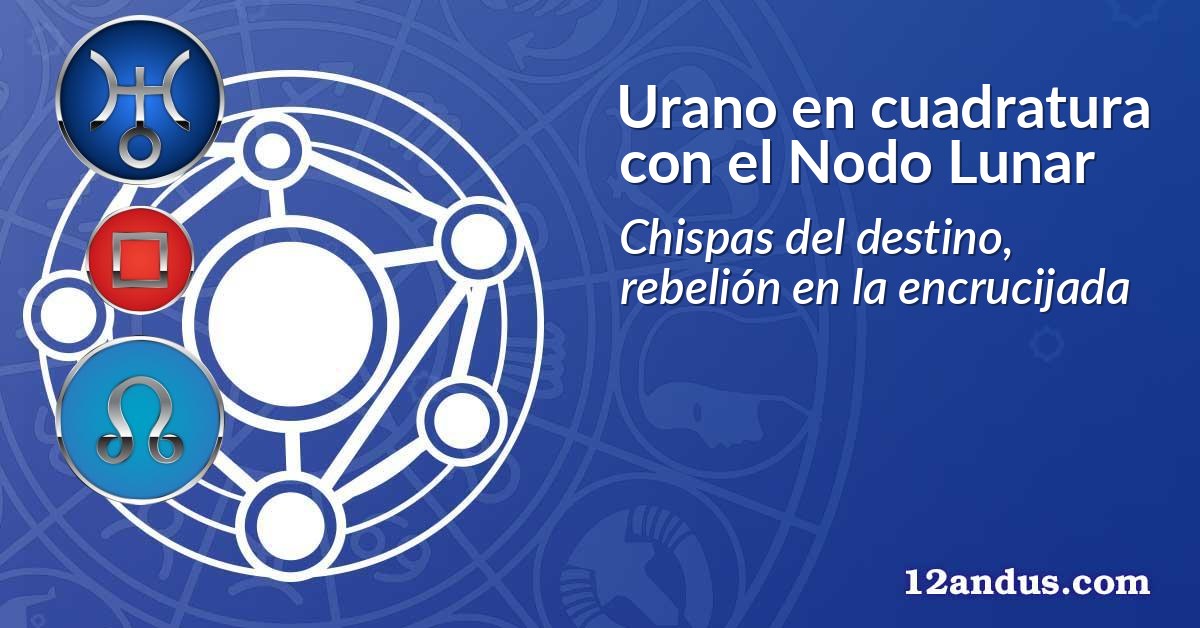Urano en cuadratura con el Nodo Lunar