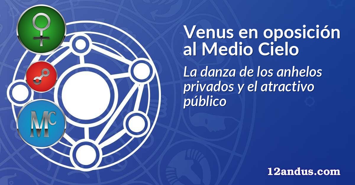 Venus en oposición al Medio Cielo