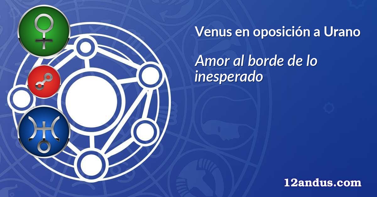 Venus en oposición a Urano