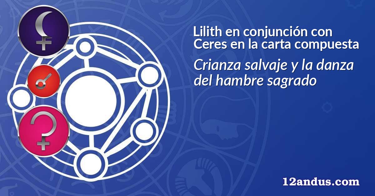 Lilith en conjunción con Ceres en la carta compuesta