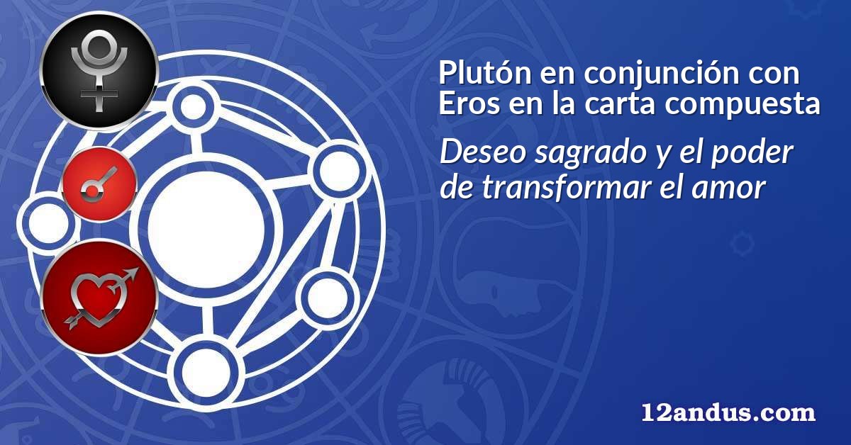 Plutón en conjunción con Eros en la carta compuesta