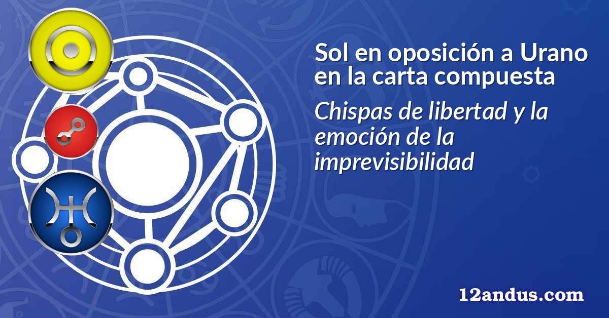 Sol en oposición a Urano en la carta compuesta