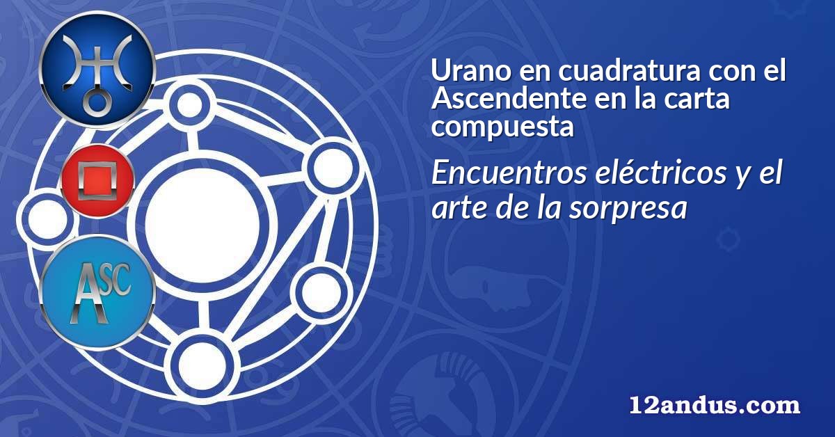 Urano en cuadratura con el Ascendente en la carta compuesta