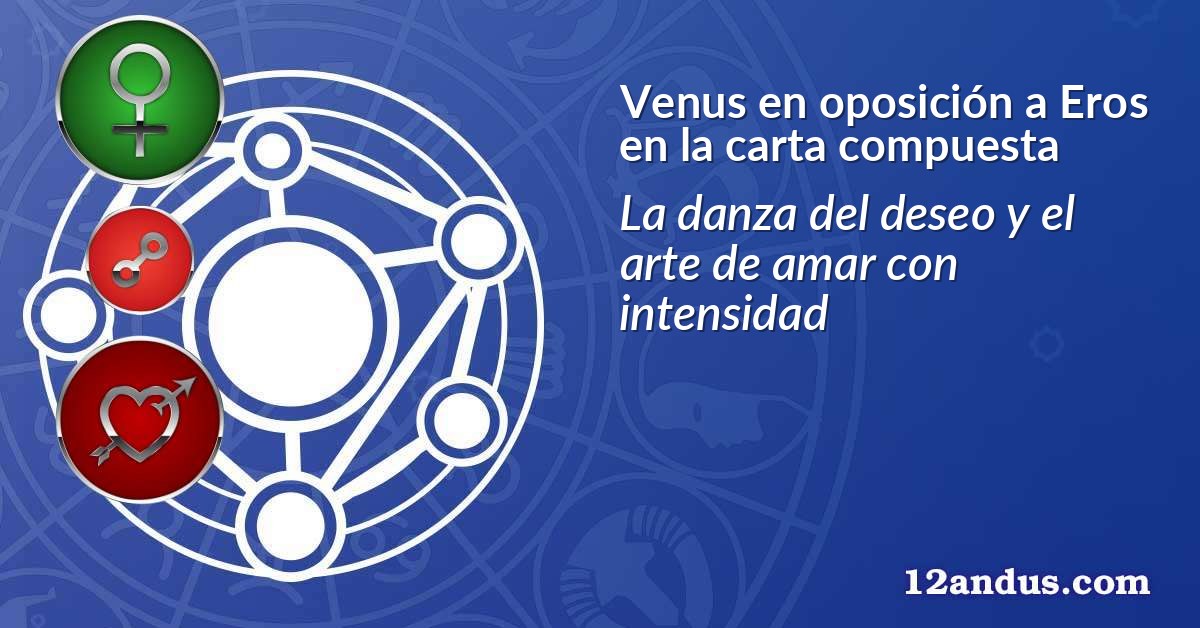 Venus en oposición a Eros en la carta compuesta