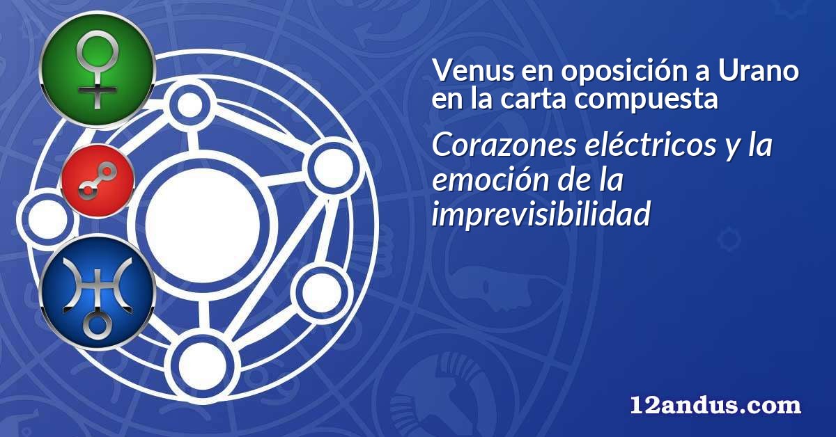 Venus en oposición a Urano en la carta compuesta