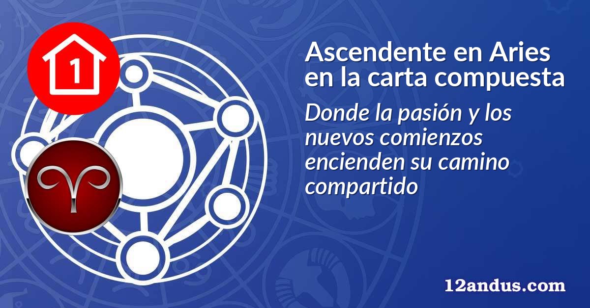 Ascendente en Aries en la carta compuesta