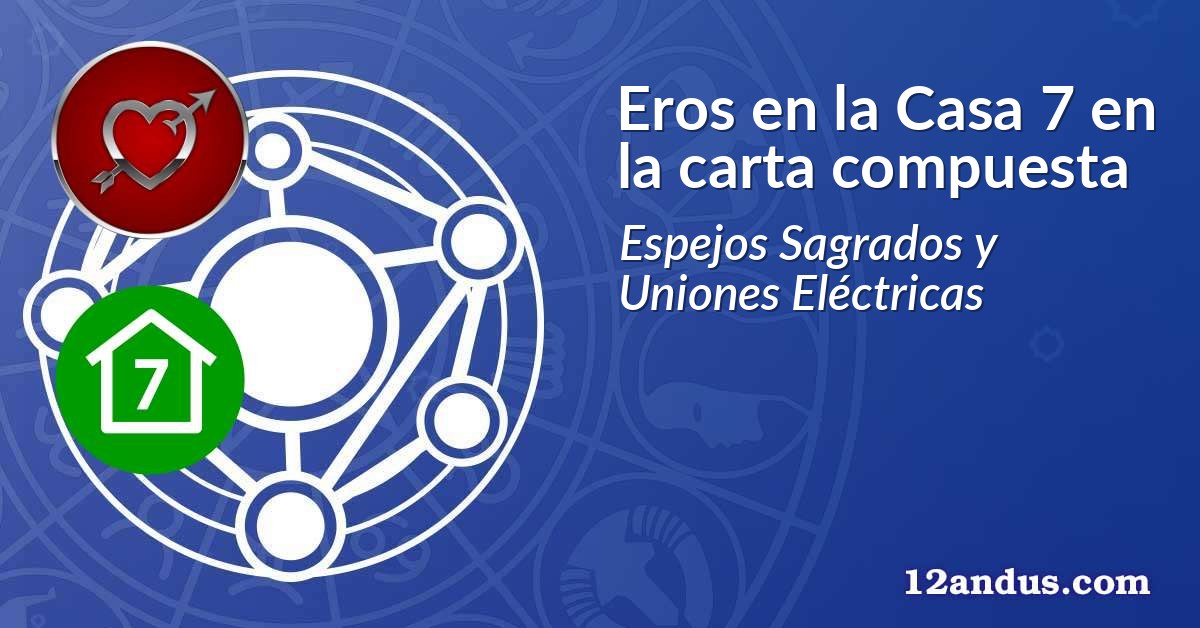 Eros en la Casa 7 en la carta compuesta
