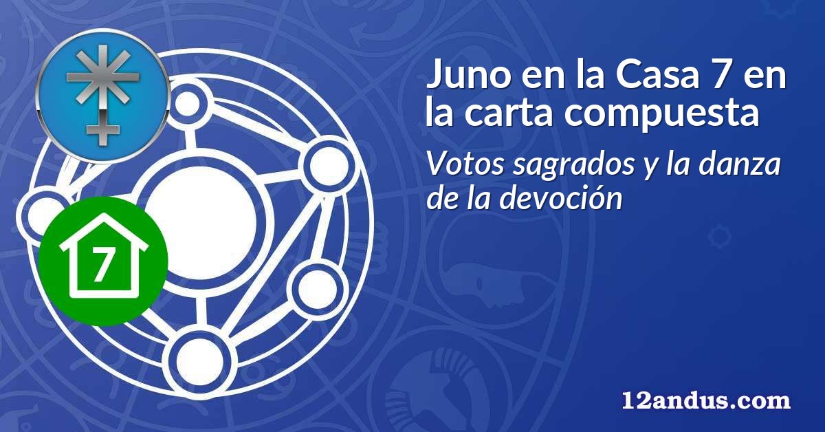 Juno en la Casa 7 en la carta compuesta