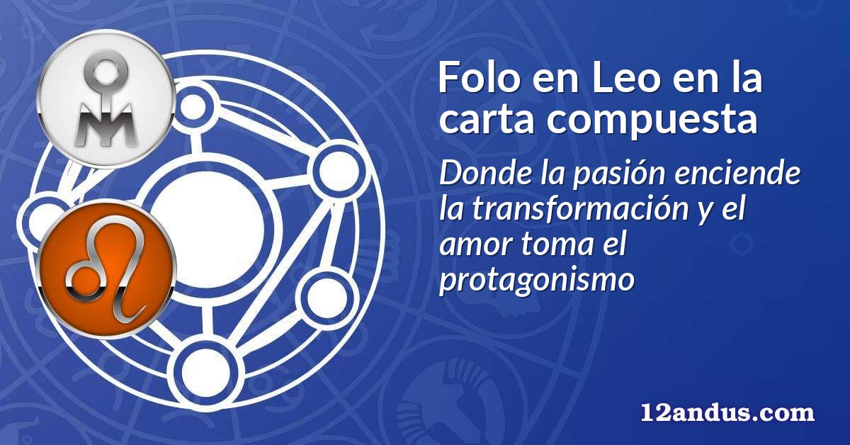 Folo en Leo en la carta compuesta