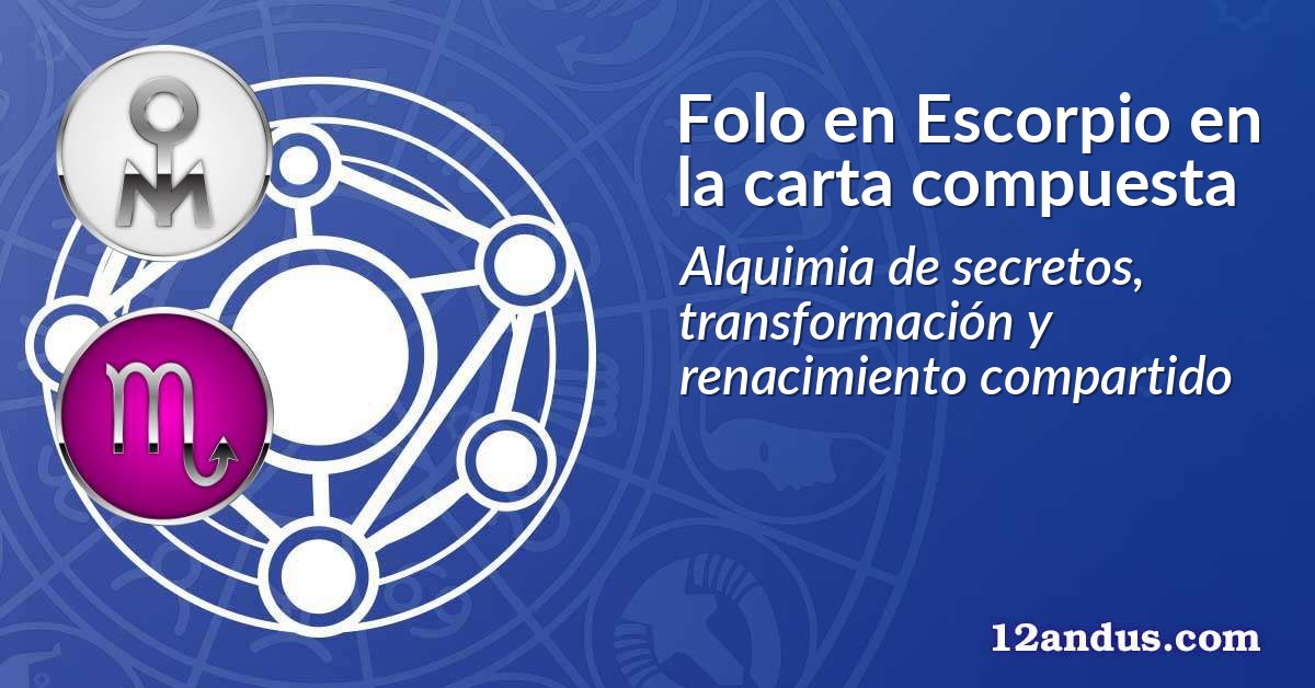 Folo en Escorpio en la carta compuesta
