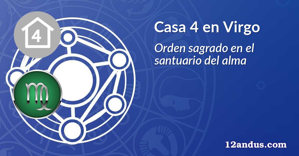 Casa 4 en Virgo