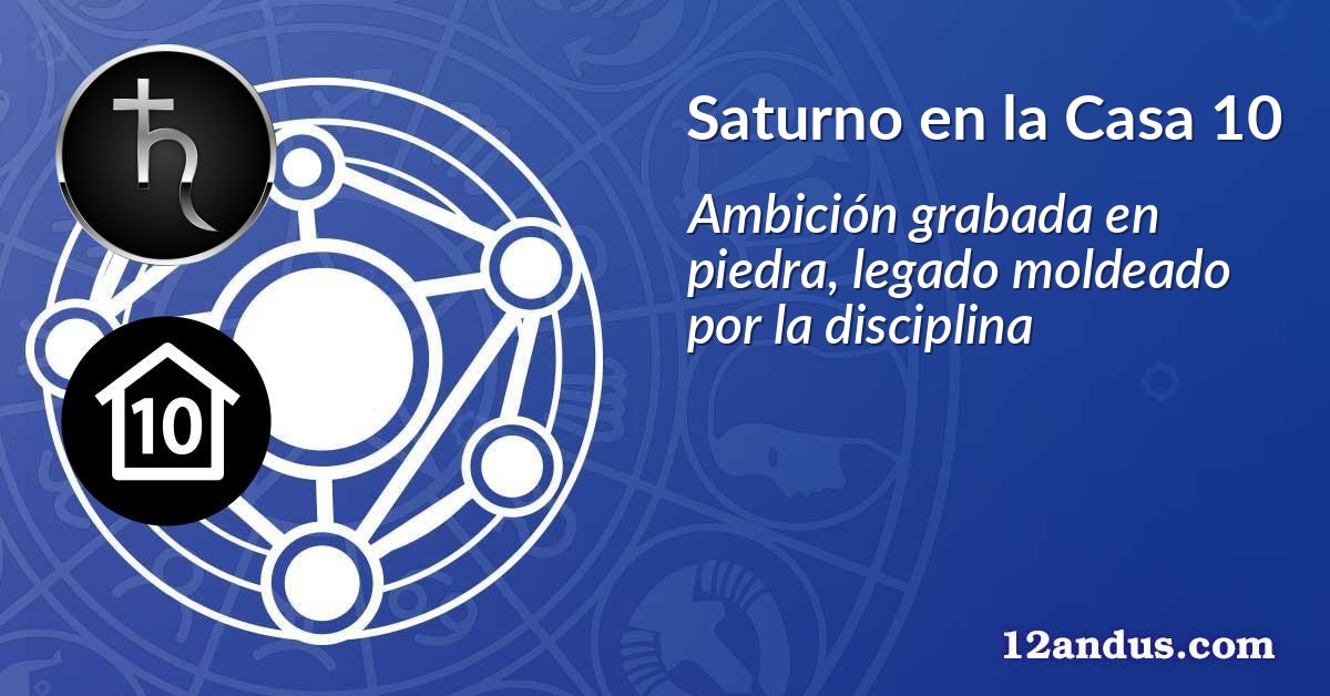 Saturno en la Casa 10
