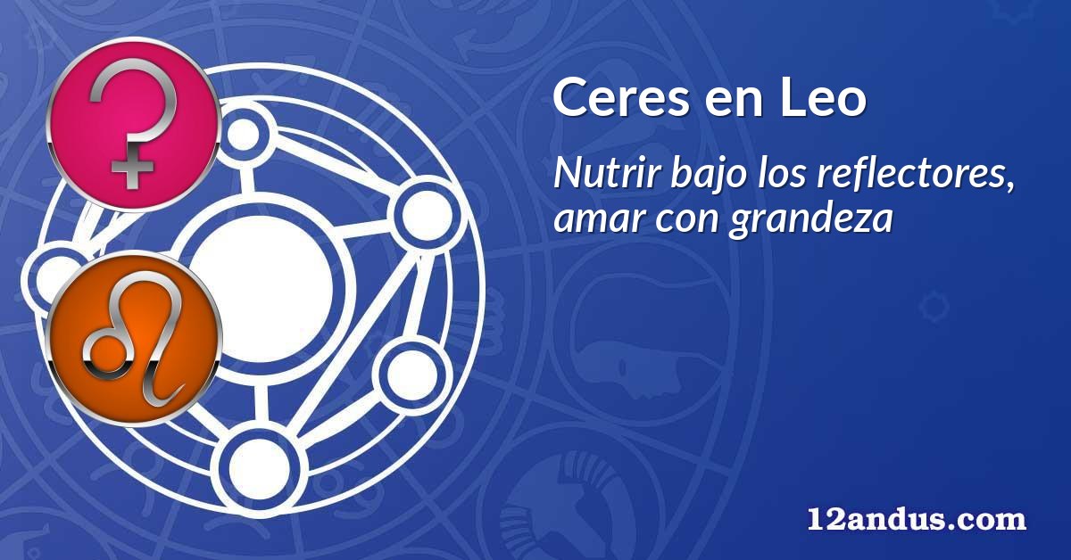 Ceres en Leo