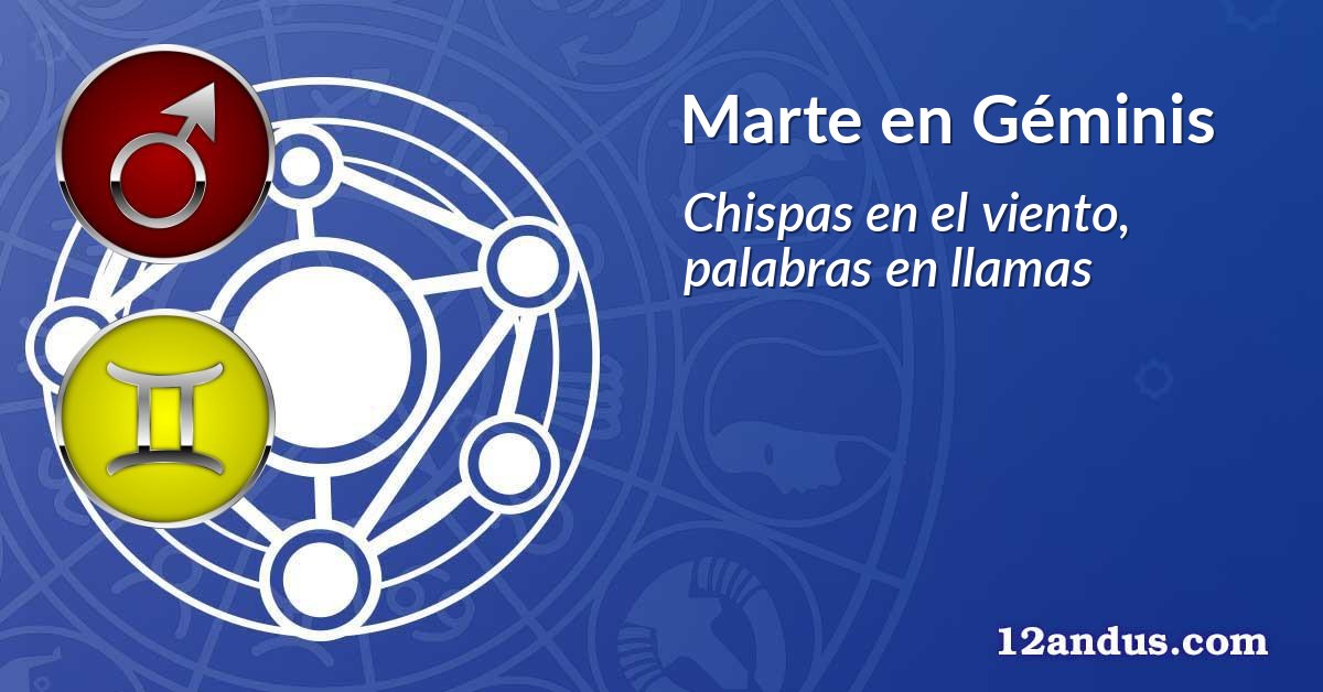 Marte en Géminis