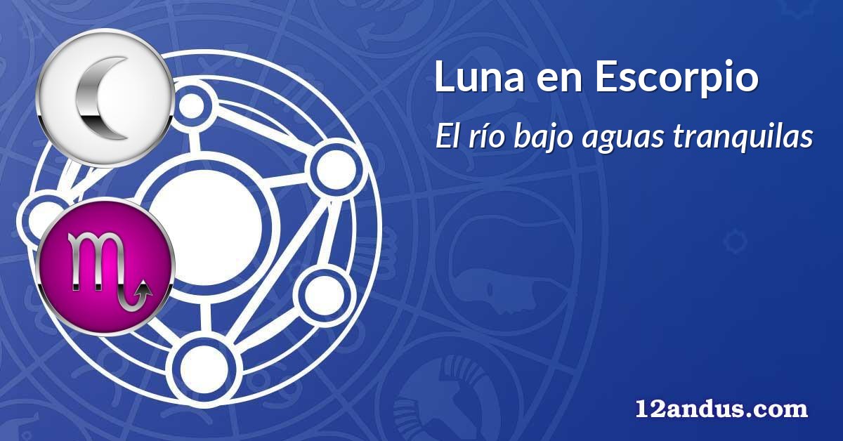 Luna en Escorpio