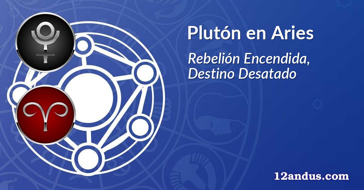 Plutón en Aries