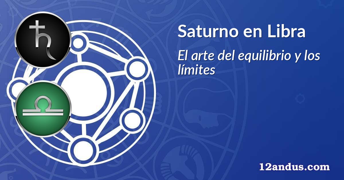 Saturno en Libra