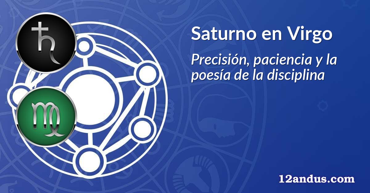 Saturno en Virgo