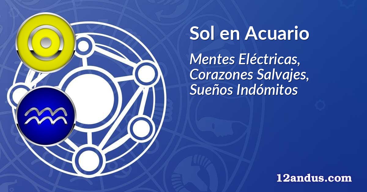 Sol en Acuario