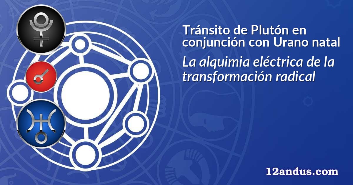 Tránsito de Plutón en conjunción con Urano natal