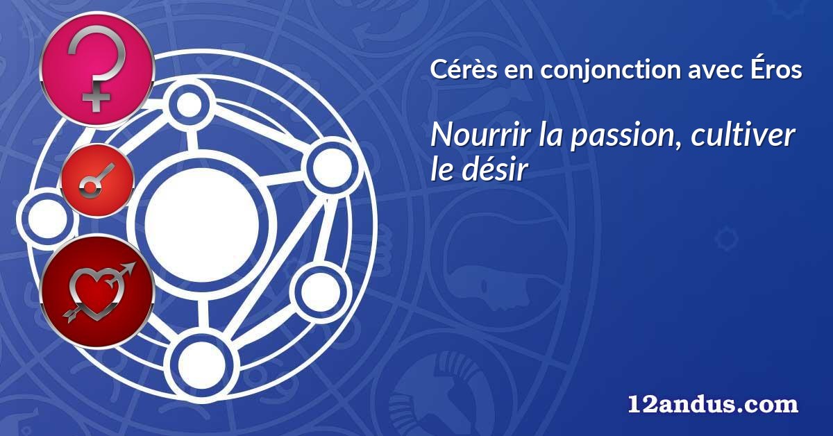 Cérès en conjonction avec Éros