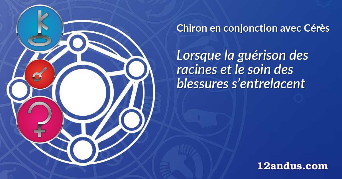 Chiron en conjonction avec Cérès