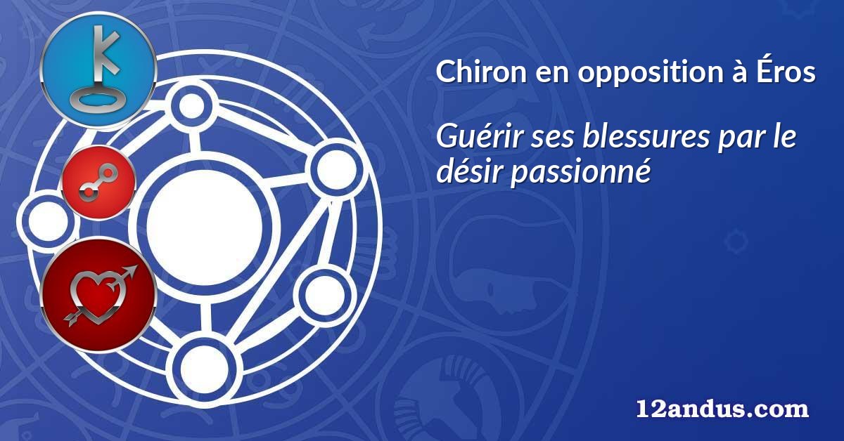 Chiron en opposition à Éros