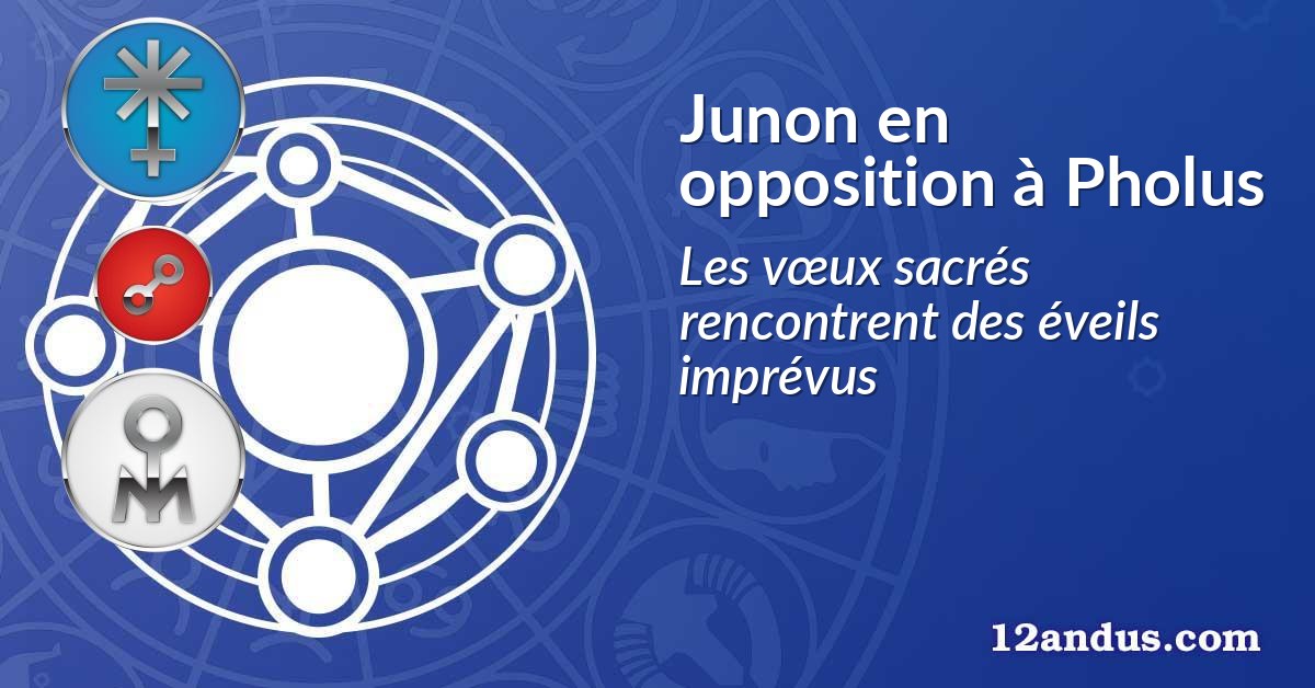 Junon en opposition à Pholus