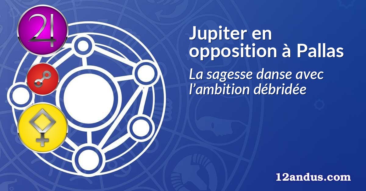 Jupiter en opposition à Pallas
