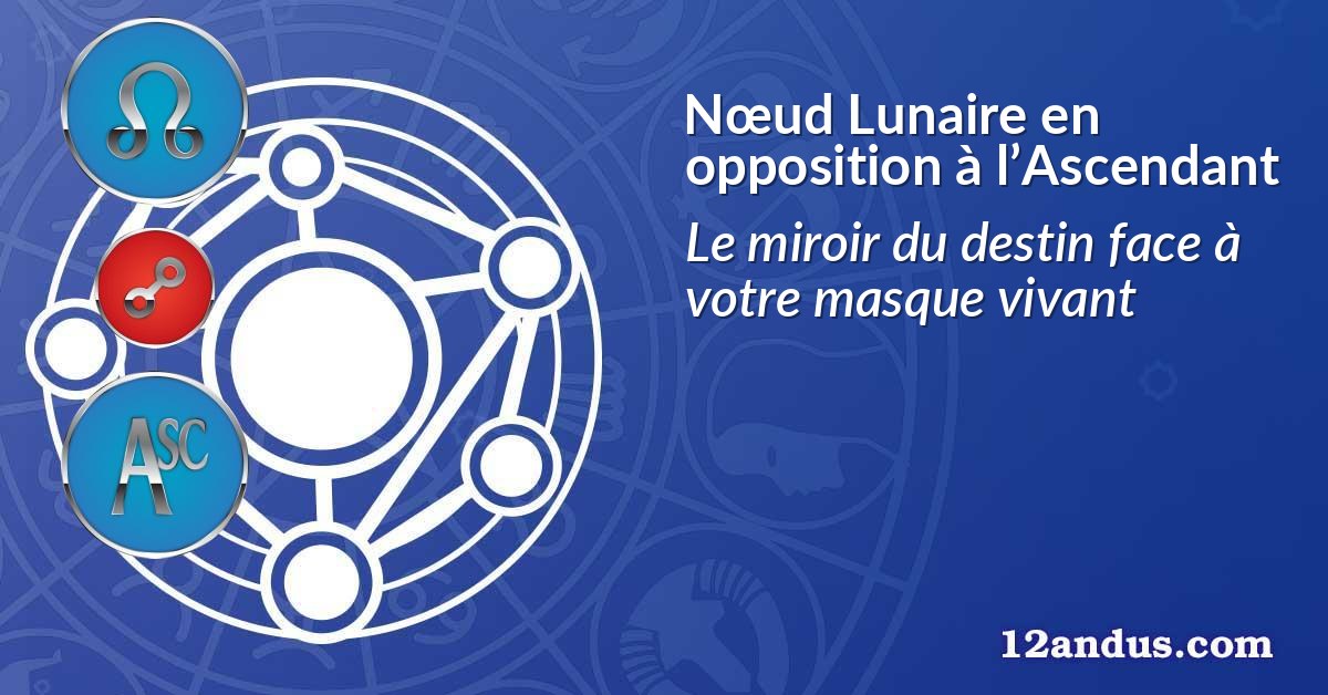 Nœud Lunaire en opposition à l’Ascendant