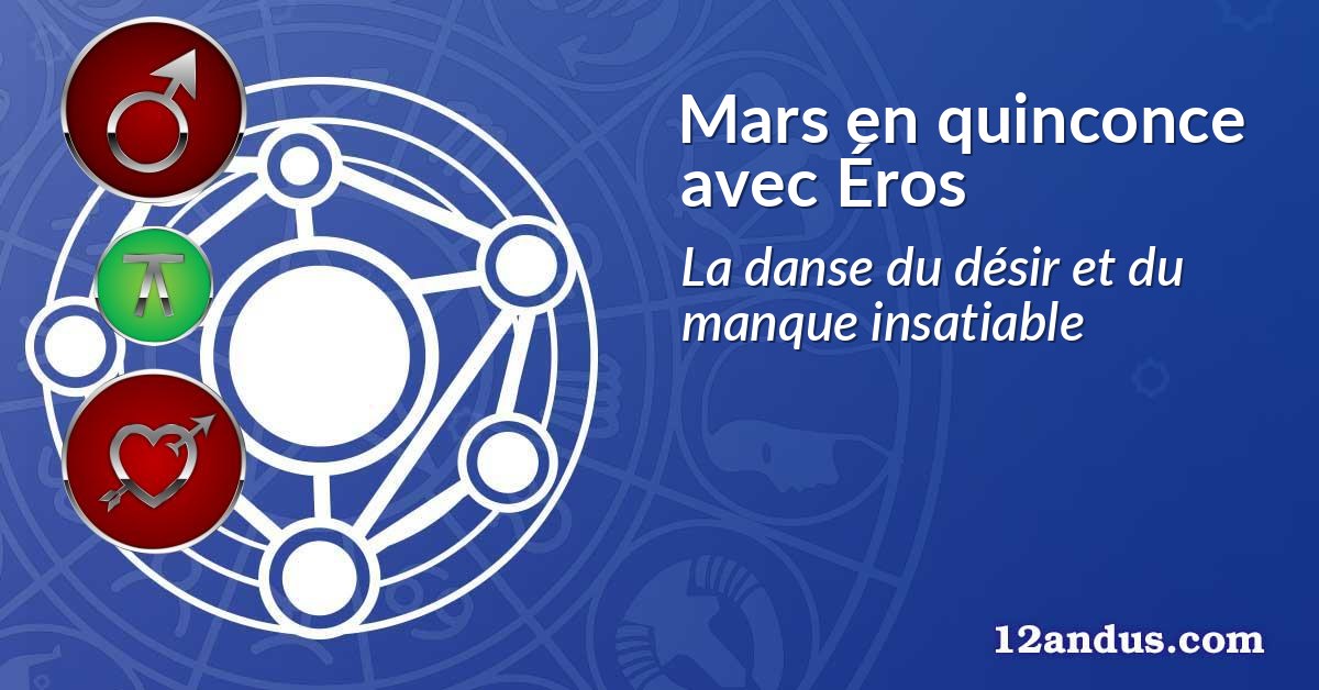 Mars en quinconce avec Éros