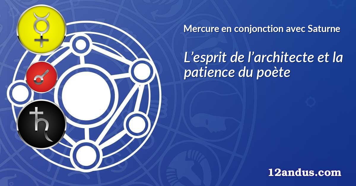 Mercure en conjonction avec Saturne