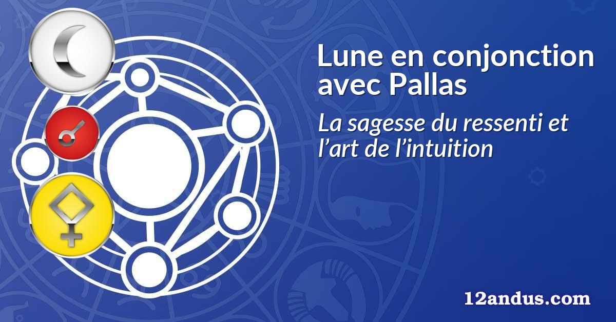 Lune en conjonction avec Pallas