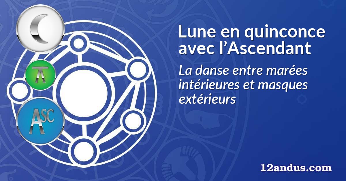 Lune en quinconce avec l’Ascendant