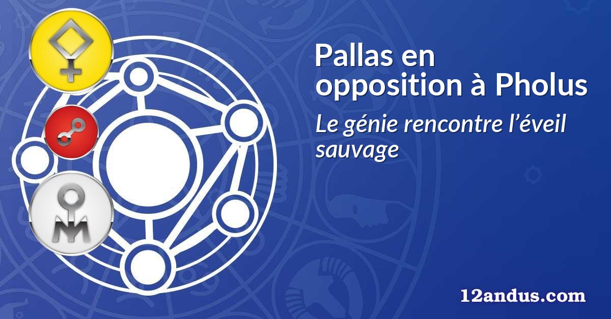 Pallas en opposition à Pholus