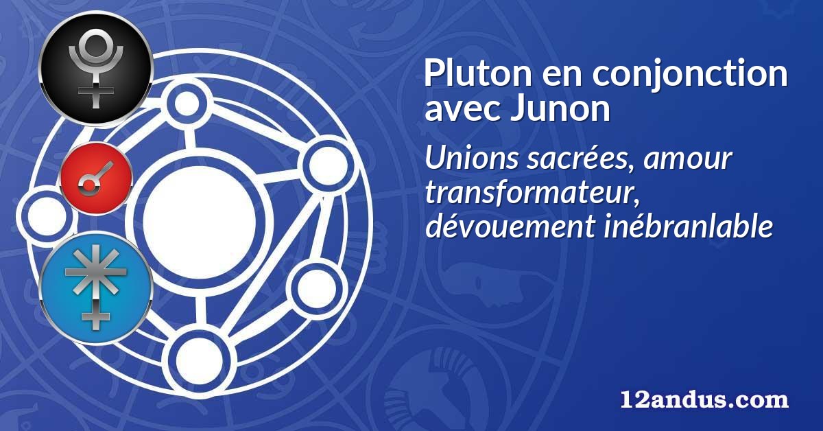 Pluton en conjonction avec Junon
