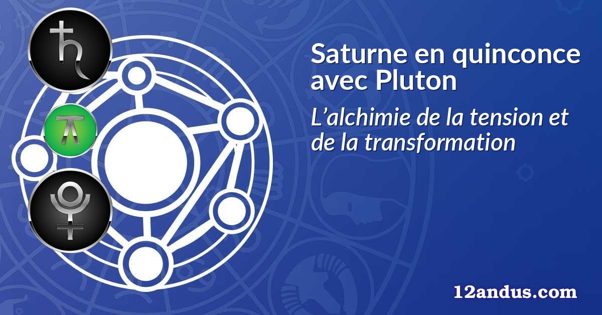 Saturne en quinconce avec Pluton