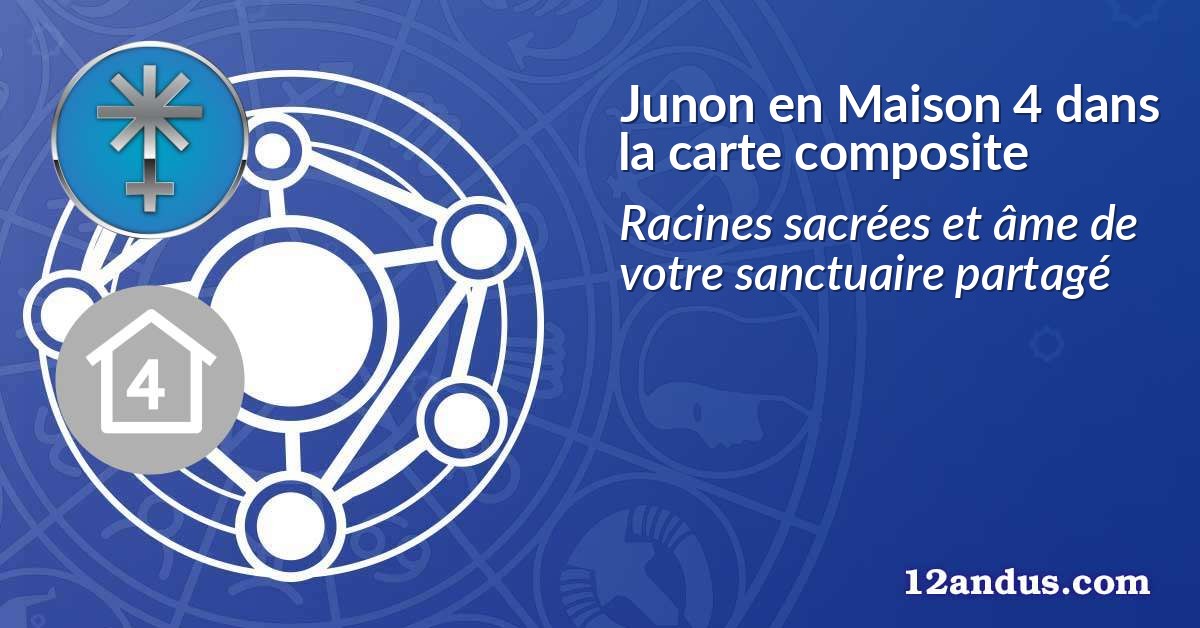 Junon en Maison 4 dans la carte composite