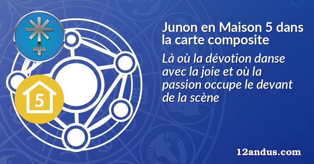 Junon en Maison 5 dans la carte composite