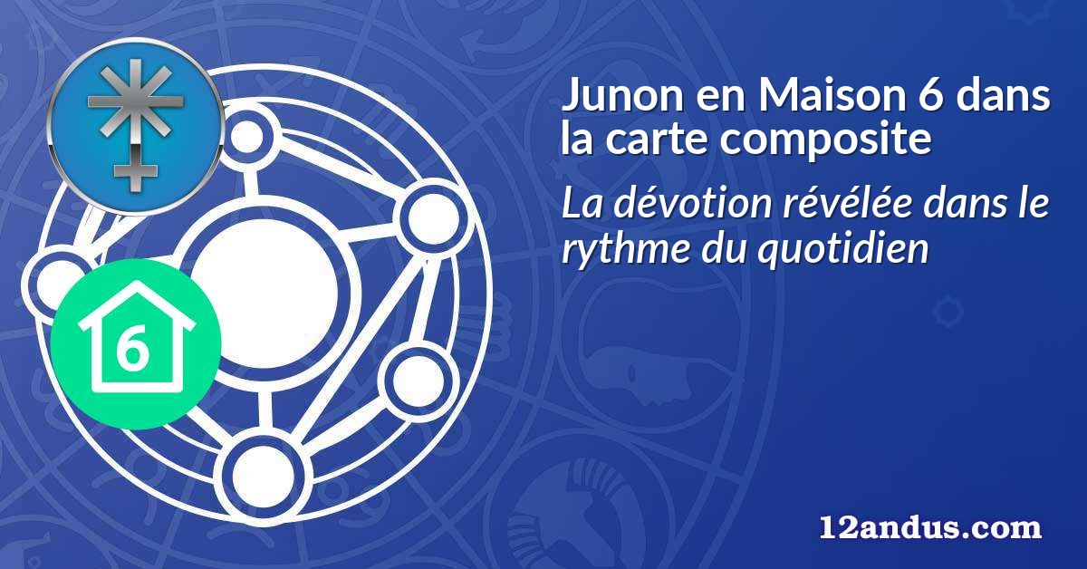 Junon en Maison 6 dans la carte composite