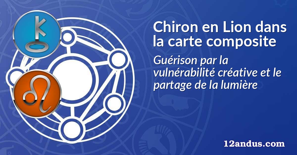 Chiron en Lion dans la carte composite